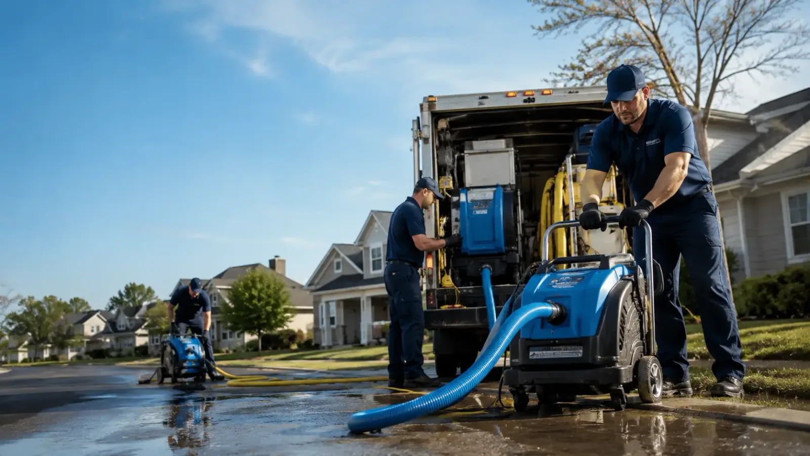 Flood Damage Cleanup in West Point, TX